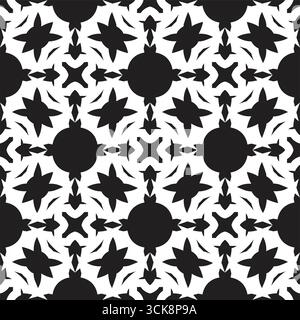 Seamless pattern with ordinary style Stock Vector