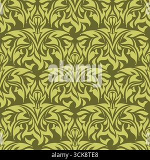 Seamless pattern with ordinary style Stock Vector