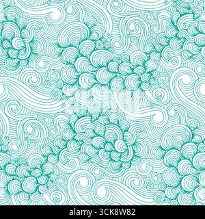 Seamless pattern with ordinary style Stock Vector