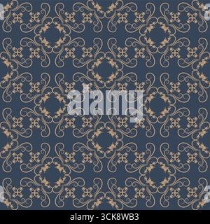 Seamless pattern with ordinary style Stock Vector