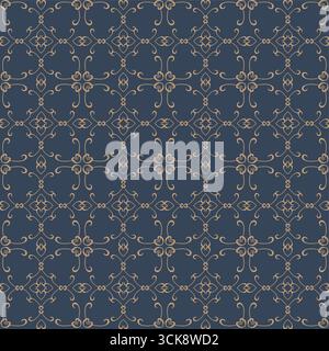 Seamless pattern with ordinary style Stock Vector