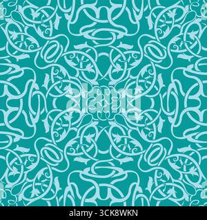 Seamless pattern with ordinary style Stock Vector