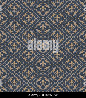 Seamless pattern with ordinary style Stock Vector