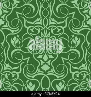 Seamless pattern with ordinary style Stock Vector