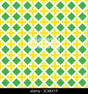 Seamless pattern with ordinary style Stock Vector