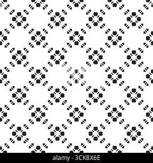 Seamless pattern with ordinary style Stock Vector