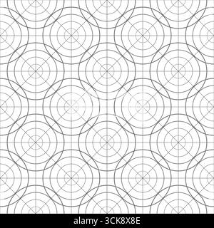Seamless pattern with ordinary style Stock Vector