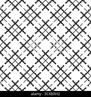 Seamless pattern with ordinary style Stock Vector