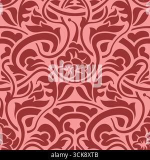 Seamless pattern with ordinary style Stock Vector