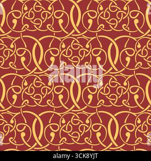 Seamless pattern with ordinary style Stock Vector