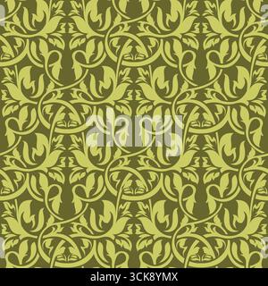 Seamless pattern with ordinary style Stock Vector