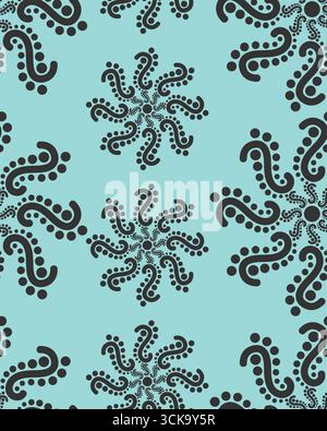 Simply modern seamless pattern Stock Vector