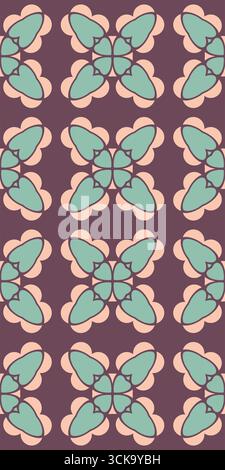 Simply modern seamless pattern Stock Vector