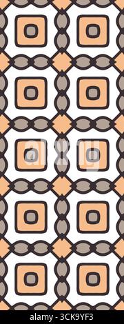 Simply modern seamless pattern Stock Vector