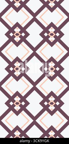 Simply modern seamless pattern Stock Vector