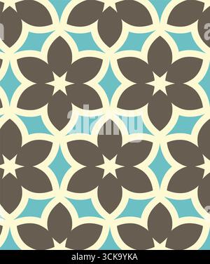 Simply modern seamless pattern Stock Vector