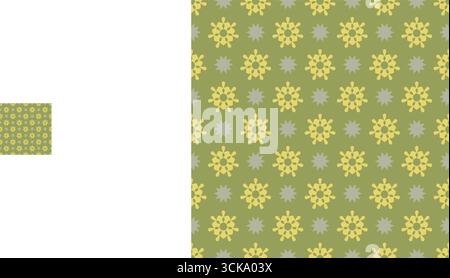 Simply modern seamless pattern Stock Vector