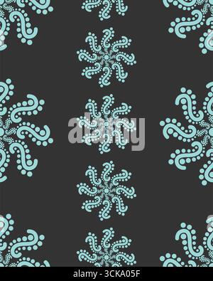 Simply modern seamless pattern Stock Vector