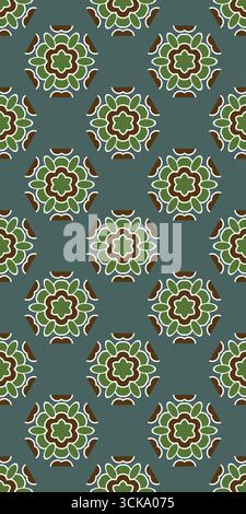 Simply modern seamless pattern Stock Vector