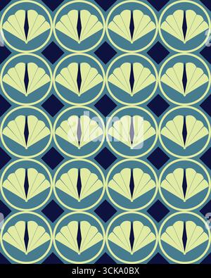 Simply modern seamless pattern Stock Vector