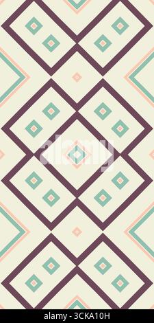 Simply modern seamless pattern Stock Vector