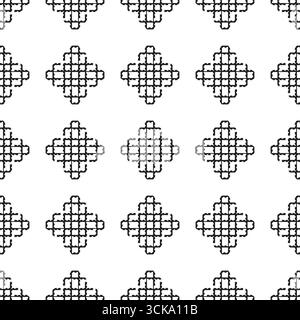 Simply modern seamless pattern Stock Vector