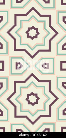 Simply modern seamless pattern Stock Vector