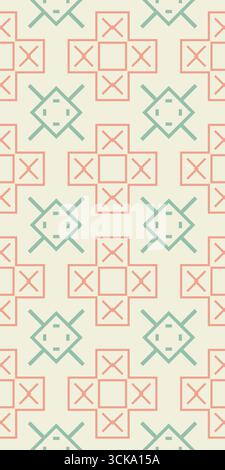 Simply modern seamless pattern Stock Vector