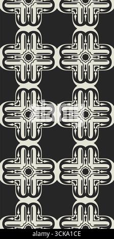 Simply modern seamless pattern Stock Vector