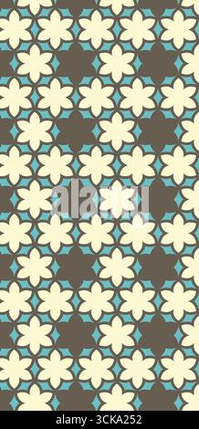 Simply modern seamless pattern Stock Vector