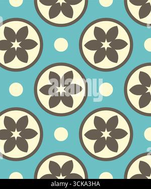 Simply modern seamless pattern Stock Vector