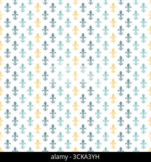 Daily modern seamless pattern Stock Vector