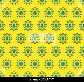 Daily modern seamless pattern Stock Vector
