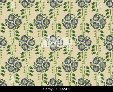 Daily modern seamless pattern Stock Vector