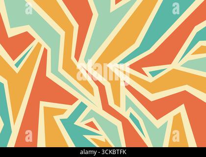 Abstract art pattern background. Vector illustration art backdrop Stock Vector