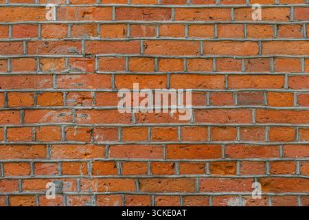 Close-up of an old red brick wall Stock Photo