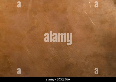 Textured copper wallpaper. Copper background for design. Copy space. Stock Photo