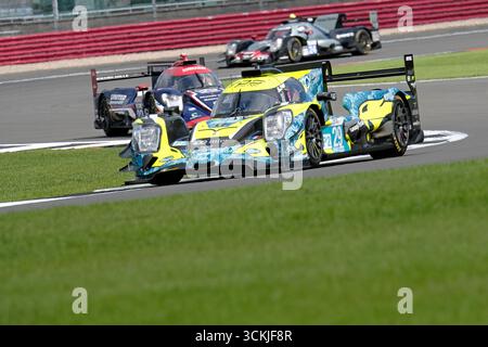 Towcester, UK. 12th Sep, 2025. ELMS - European Le Mans Series, Goodyear 4 Hours of Silverstone 2025 [29]/TDS RACING/Oreca 07 - Gibson/Rodrigo SALES (USA)/Mathias BECHE (FRA)/Clment NOVALAK (FRA) on track action during practice session for the European Le Mans Series, Goodyear 4 Hours of Silverstone 2025 at Silverstone Circuit, United Kingdom, from 12th - 14th September 2025. ( Credit: Rob Gray/Alamy Live News Stock Photo