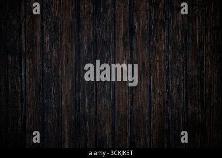 Old Rich Wood Grain Texture Background Planks with Knots Stock Photo