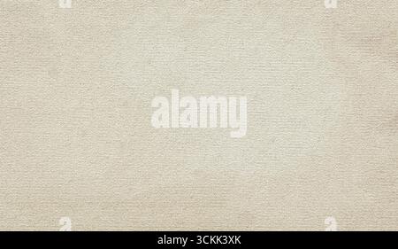 Textured beige plastered wall with decorative geometric embossing Stock Photo