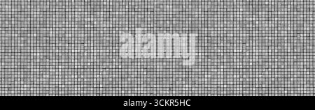 Seamless gray checkered background forming a regular grid pattern, ideal for backgrounds and textures Stock Photo