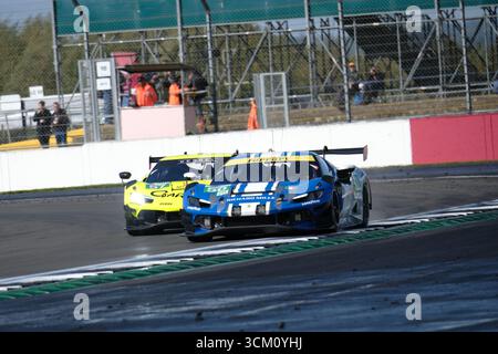 Towcester, UK. 13th Sep, 2025. On track during Qualifying on Saturday 13 September 2025 for the European Le Mans Series, Goodyear 4 Hours of Silverstone 2025 at Silverstone Circuit, United Kingdom, from 12th - 14th September 2025. ( Credit: Rob Gray/Alamy Live News Stock Photo