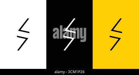 Simple and modern letter S initials logo design Stock Vector