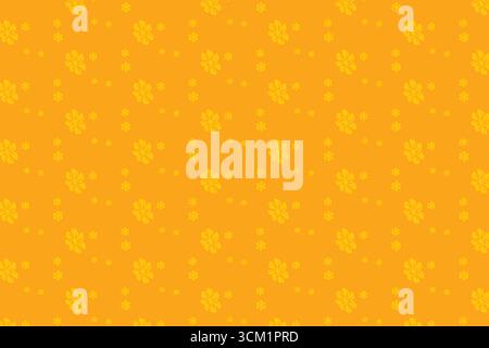 A warm orange textured background featuring a scattered pattern of small, raised pixel-like elements creating a subtle depth for creative projects. Stock Vector