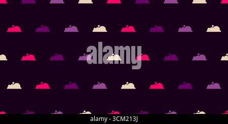 Cloud Minimalist Seamless Pattern Design. Cloud Background Stock Vector