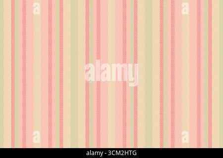Elegant vertical stripes with a herringbone texture in pastel shades of pink and green. A versatile backdrop for textiles, design projects and vintage Stock Vector