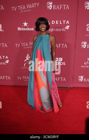 Skye P. Marshall attends The BAFTA TV Tea Party at The Maybourne Beverly Hills on September 13