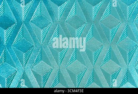 Teal Geometric Texture - Stylish Abstract Background, Modern Wallpaper, and Creative Digital Fabric for Web Design and Marketing Stock Photo