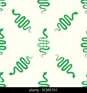 Silhouettes Magic symbols seamless pattern, with magical elements such as snake, eye, tarot cards, hand, skull, potion, moon, butterfly, mushrooms, st Stock Vector
