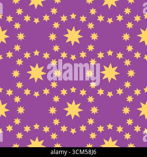 Silhouettes Magic symbols seamless pattern, with magical elements such as snake, eye, tarot cards, hand, skull, potion, moon, butterfly, mushrooms, st Stock Vector